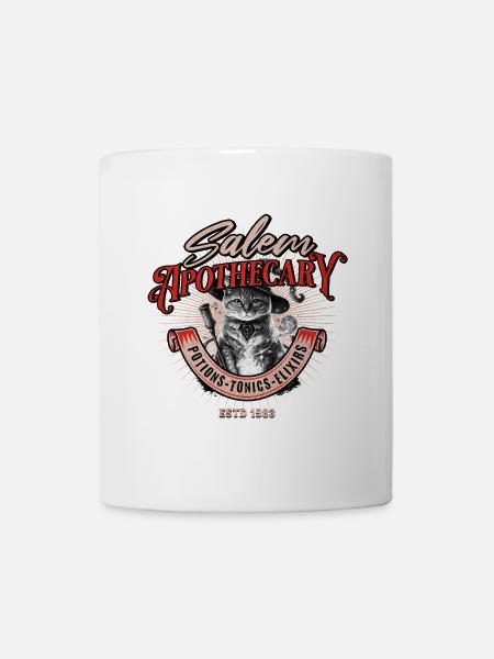 Salem Apotheker Zauberkatze - Tasse - Weiß