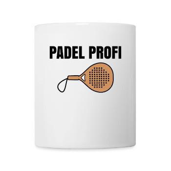 Sport Player Padel Statement Racket Tournament - Mug - white - Front