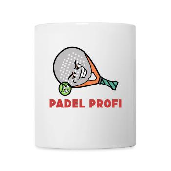 Padelspiel Racket Ball Statement Freizeit Padel - Tasse - Weiß - Vorne