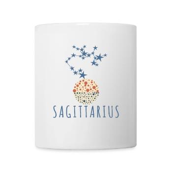 Das Sternbild Schütze - Tasse - Weiß - Vorne