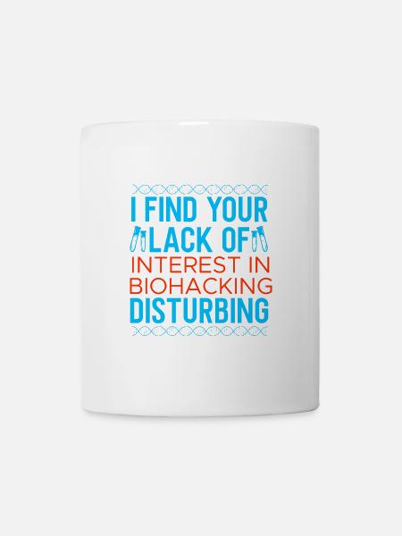 Biohacking Design - Mug - white
