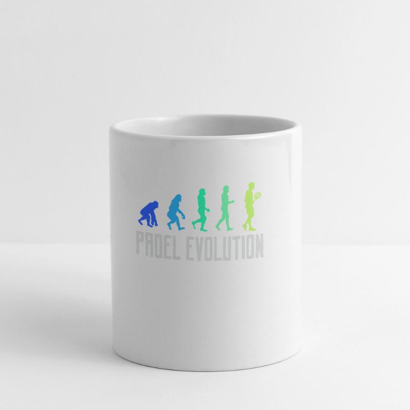 Évolution du joueur Déclaration de jeu Padel Padel Mug blanc