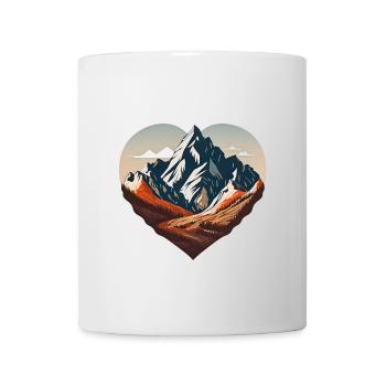 Paysage de Bergherz - Mug blanc - blanc - Devant