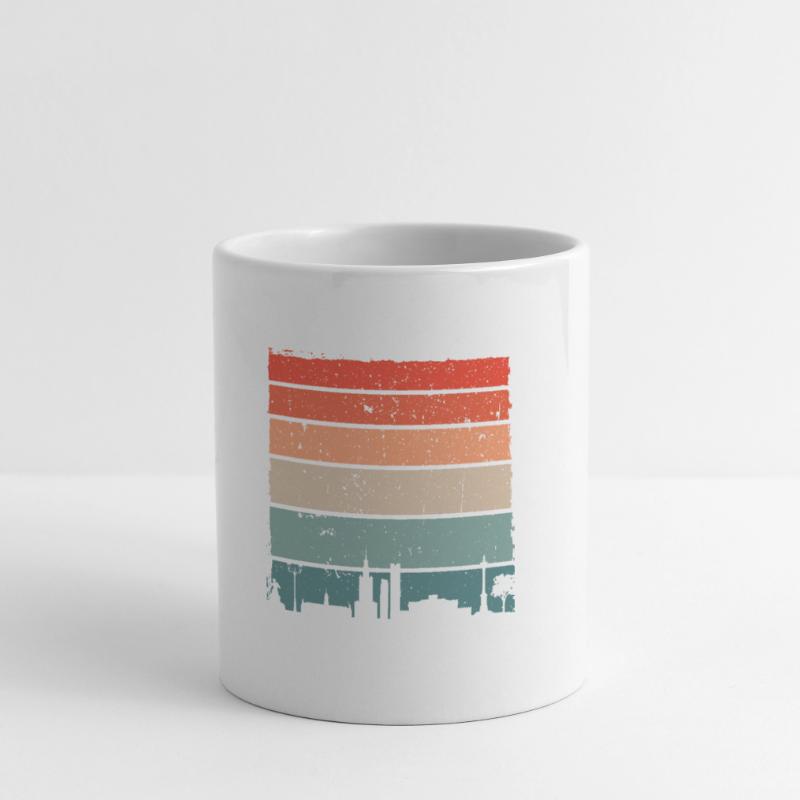Sunset Skyline Gradient Tee Mug
