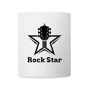 Rock Star - Tasse - Weiß - Vorne