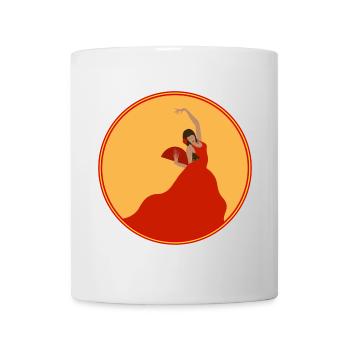 Flamenco Dancer 3 - Mug - white - Front