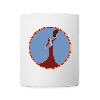 Danseuse de flamenco - Mug blanc - blanc - Devant