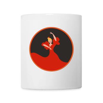 Danseur de flamenco 2 - Mug blanc - blanc - Devant