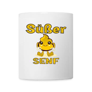 GRILLSOßE - Süßer Senf - Tasse - Weiß - Vorne