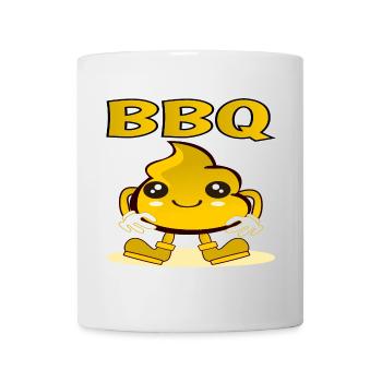 KAWAII BBQ - BARBECUE MUSTARD SAUCE - CARTOON - Mug - white - Front