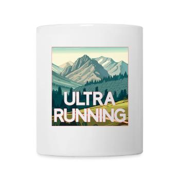 Ultra Running - Mug - white - Front