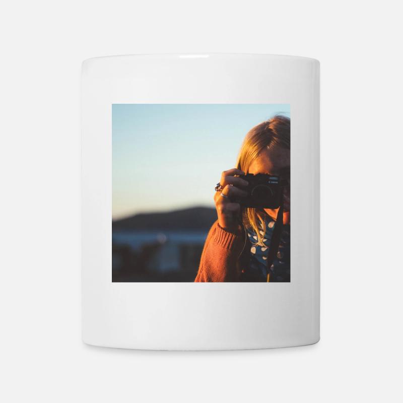 Le photographe - Mug blanc - blanc