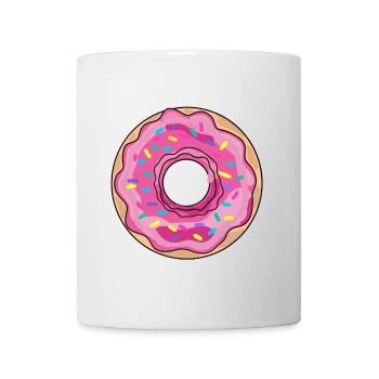 Donut - Tasse - Weiß - Vorne