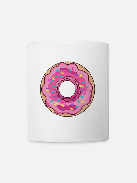 Donut - Tasse - Weiß