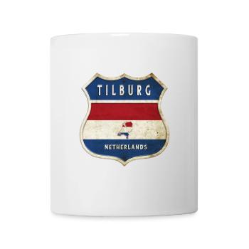 Tilburg Netherlands coat of arms design - Mug - white - Front