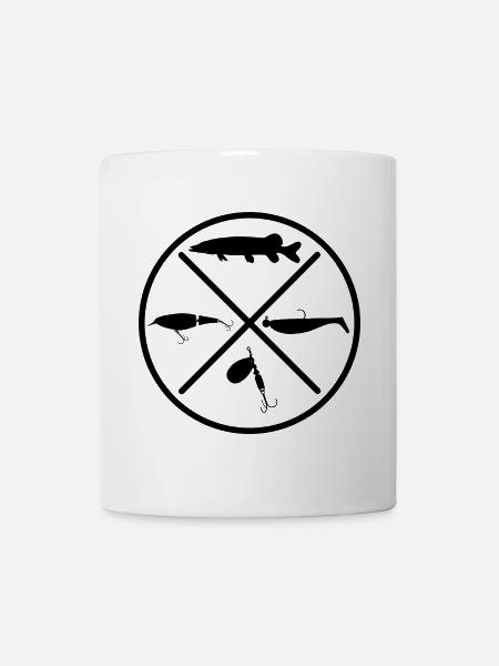 Hecht - Tasse - Weiß