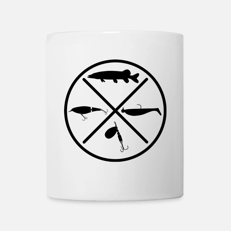 Hecht - Tasse - Weiß