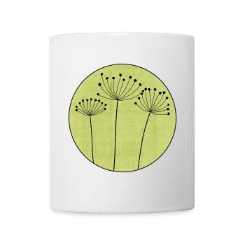 Dried Flower Minimal - Mug - white - Front