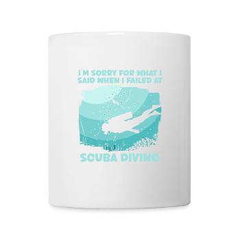 Scuba Diver Ocean Diver - Mug - white - Front