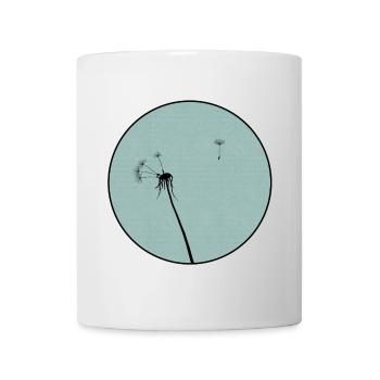 Pissenlit - Mug blanc - blanc - Devant