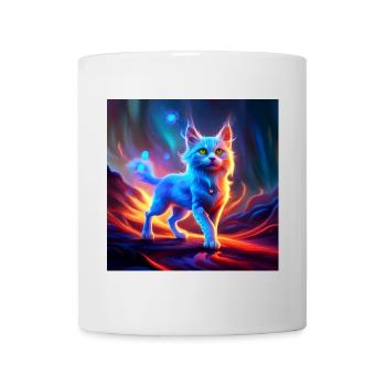 Wunderbare blaue Katze. - Tasse - Weiß - Vorne