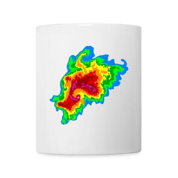 Joplin , Tornado, Radar, Stormchaser - Mug - white - Front