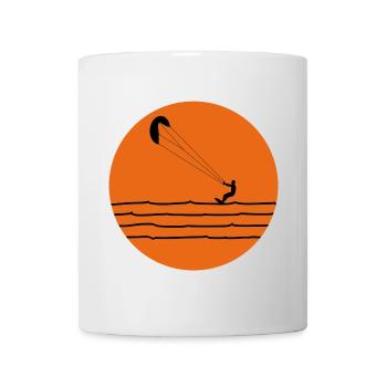 Kitesurf - Mug blanc - blanc - Devant
