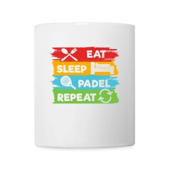 Padel Team Player Padel Racket Sport Statement - Mug - white - Front