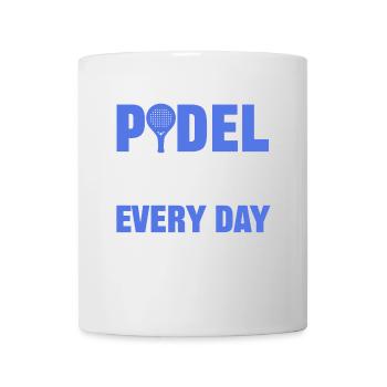 Padel Sport Tennis Player Statement Raquette - Mug blanc - blanc - Devant