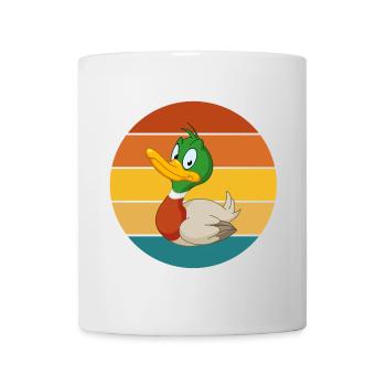 chasse, chasse au canard, chasser, chasseur - Mug blanc - blanc - Devant