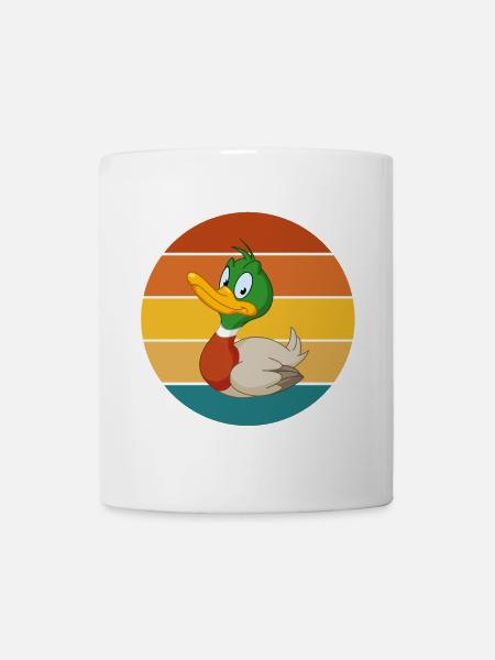 jagd, entenjagd, jagd, jäger - Tasse - Weiß