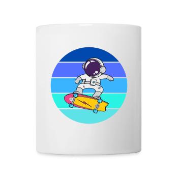 Astronaut, Weltraum, Kosmonaut - Tasse - Weiß - Vorne
