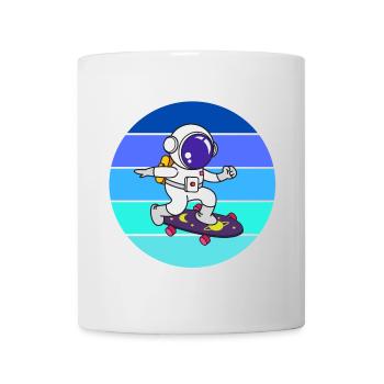 Raumfahrer, Astronaut, Rakete - Tasse - Weiß - Vorne