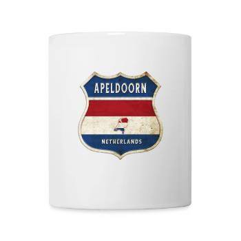 Apeldoorn Netherlands coat of arms design - Mug - white - Front