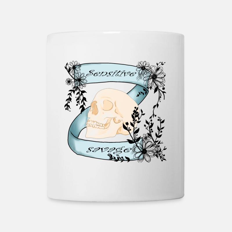 Sensitive & Savage - Mug - white