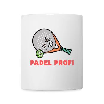 Schläger Bälle Statement Padel Spieler Sportart - Tasse - Weiß - Vorne