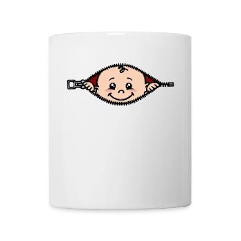 Grossesse de bébé Grossesse Mère de bosse de bébé - Mug blanc - blanc - Devant