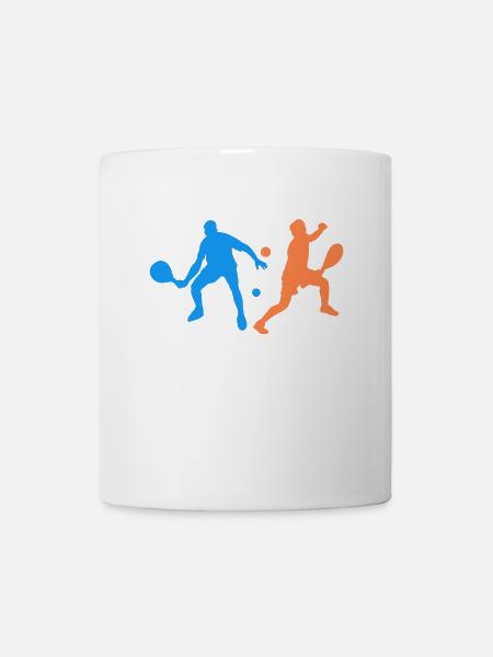Padel Team Training Player Padel Padel Game Sports - Mug blanc - blanc
