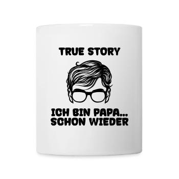Parents Pregnant Statement Dad Family Happiness - Mug - white - Front