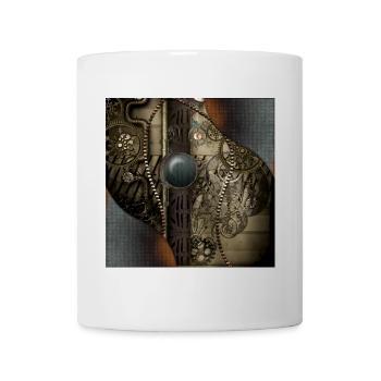 La beauté du design Steampunk - Mug blanc - blanc - Devant