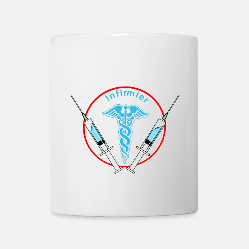 Infirmier - Mug blanc - blanc
