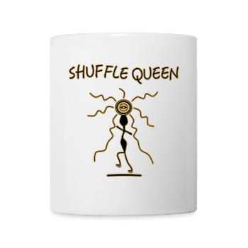 Shuffle Dance Queen - Mug blanc - blanc - Devant