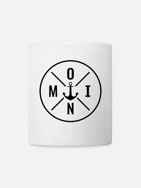 Moin - Tasse - Weiß