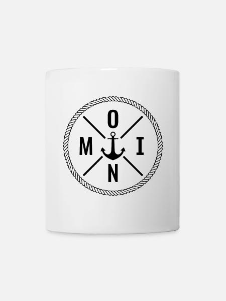 Moin - Tasse - Weiß