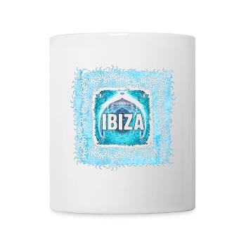 Ibiza Elektronik Kunst Design - Tasse - Weiß - Vorne