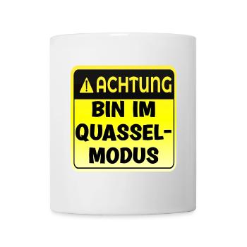 Quasselmodus Eloquenz - Tasse - Weiß - Vorne