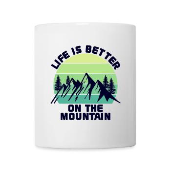 Mountain Hike Hike Hiking Mountains Statement - Mug - white - Front