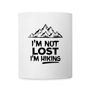 Randonnées Randonnées Randonnées Alpinisme Déclaration - Mug blanc - blanc - Devant