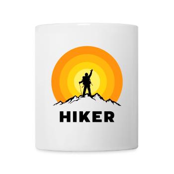Hikers, climbing, hiking, saying, nature experience - Mug - white - Front