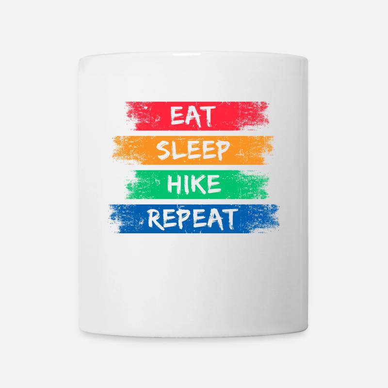 Déclaration de randonnée en montagne Randonneur Randonneur - Mug blanc - blanc